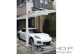 のカーポート カーブポートシグマIII 積雪〜20cm対応 施工例