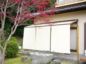 のオーニング・日よけ 彩風CR型 手動式 施工例