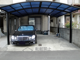 のカーポート レイナツインポート 積雪〜20cm対応 施工例