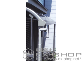 のテラス屋根 プレシオステラス R型 テラスタイプ 単体 積雪〜20cm対応+吊下げ物干し　標準2本入り 施工例