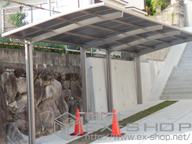 のカーポート カーブポートシグマIII 縦連棟 積雪〜30cm対応 施工例