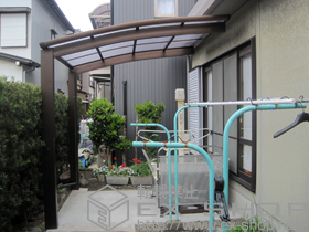 のカーポート レイナポートグラン 積雪〜20cm対応 施工例