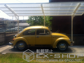 のカーポート カーポート2CP-U型 積雪〜20cm対応 施工例