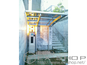 のサイクルポート・駐輪場 レイナポートグランミニ 積雪〜20?対応 施工例