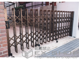 のカーゲート イノーバH 片開き ノンレール 施工例