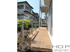 のフェンス・柵 プリレオR2型フェンス フリーポールタイプ 施工例