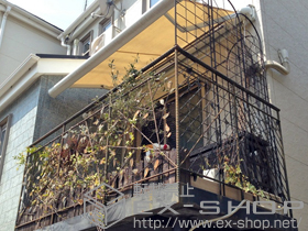 のオーニング・日よけ マルキルックス フリューゲル 手動式 施工例