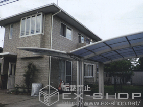 のカーポート レイナポートグラン Y合掌　積雪〜20cm対応 施工例