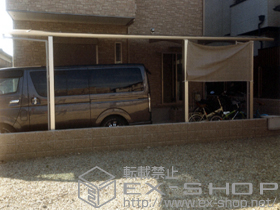 のカーポート レイナポートグラン 延長　積雪〜20cm対応 施工例