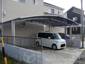 のカーポート レイナトリプルポートグラン　積雪〜20cm対応 施工例