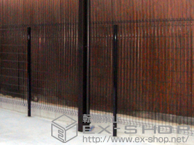 のフェンス・柵 イーネットフェンス1F型 高尺タイプ 施工例