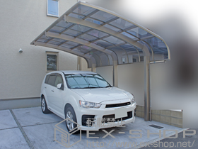 のカーポート テールポートシグマIII 1500 耐風圧強度仕様 積雪〜50cm対応 施工例