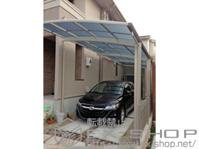 のカーポート プレシオスポート 縦連棟 積雪〜20cm対応 施工例