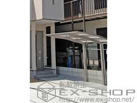 のサイクルポート・駐輪場 レイナポートグランミニ 積雪〜20ｃｍ対応 施工例