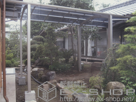 のカーポート レイナワンポートグラン 延長　積雪〜20cm対応 施工例