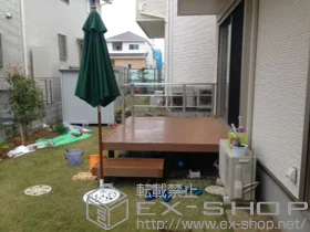 YKKAP�̃E�b�h�f�b�L ���E�b�h�f�b�L 200�{�Ɨ����@���E�b�h�X�e�b�v2�^�{���E�b�h�X�e�b�v2�^�{�V���v�����_���t�F���X2�^�{�V���v�����_���f�b�L�t�F���X2�^ ���� �{�H��