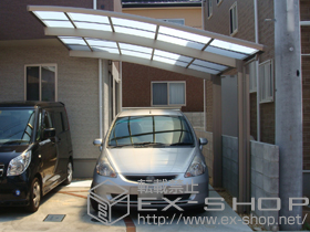 のカーポート カーブポートシグマIII 積雪〜30cm対応 施工例