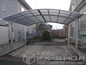 のカーポート レイナツインポートグラン　積雪〜20cm対応 施工例