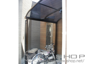 のテラス屋根 ヴェクターテラス R型 テラスタイプ 単体 積雪〜20cm対応 施工例