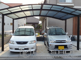 のカーポート レイナツインポートグラン　積雪〜20cm対応 施工例