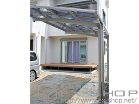 のカーポート カーブポートシグマIII 積雪〜30cm対応 施工例