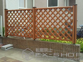 LIXIL ���N�V��(TOEX)�̃t�F���X �X�e�C�E�b�h�t�F���XM1�^ �Ԏd�؂�d�l �{�H��