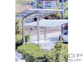 のサイクルポート・駐輪場 プレシオスポート ミニ 積雪〜20cm対応 施工例