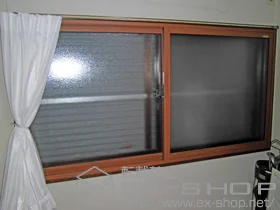 LIXIL リクシル(トステム)の内窓（二重窓・二重サッシ） インプラス ダストバリア仕様 引違い窓2枚建て 施工例