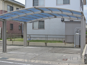 のカーポート レイナポートグラン M合掌　積雪〜20cm対応 施工例