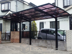 のカーポート レイナポートグラン 延長　積雪〜20cm対応 施工例