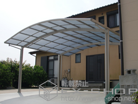 のカーポート レイナツインポートグラン　積雪〜20cm対応 施工例