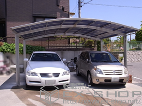 のカーポート レイナツインポートグラン　積雪〜20cm対応 施工例