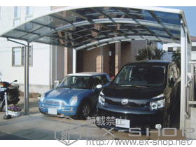 のカーポート レイナツインポートグラン 積雪〜20cm対応 施工例