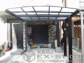 のカーポート キューブポート 積雪〜20cm対応 施工例