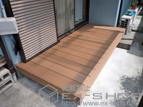 のウッドデッキ リコステージII 施工例