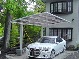 のカーポート カーブポートシグマIII 積雪〜30cm対応 施工例