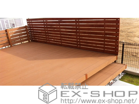 のフェンス・柵 イーネットフェンス1F型 自由柱タイプ 施工例