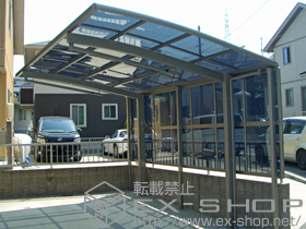 のカーポート カーブポートシグマIII 積雪〜30cm対応 施工例