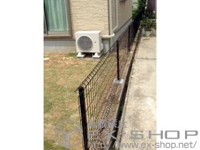 のフェンス・柵 イーネットフェンス1F型 自由柱タイプ 施工例