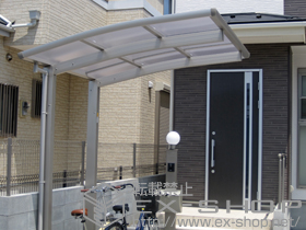 のサイクルポート・駐輪場 レイナポートグランミニ 積雪〜20cm対応 施工例