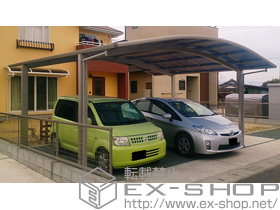 のカーポート プレシオスポート ワイド 積雪〜20cm対応 施工例