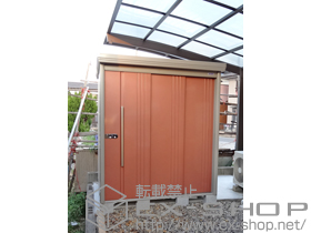 の物置・屋外倉庫 Mr.ストックマンダンディ 一般型（ND-Z1815 W ） 施工例