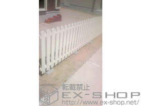 のフェンス・柵 レスティンフェンス7型 自由柱 施工例