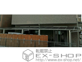 のカーポート プレシオスポート 縦連棟用セット J51-27 施工例