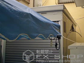 の倉庫・ガレージ バイク保管庫(FXN-1730H ) 施工例