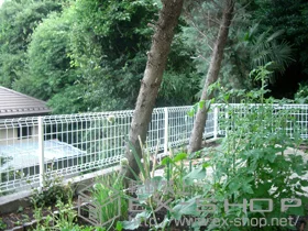 LIXIL ���N�V��(TOEX)�̃t�F���X�E��E�� �n�C�O���b�h�t�F���XUF8�^ �t���[�|�[���^�C�v �{�H��