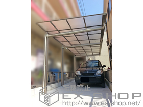 のカーポート マイリッシュ 前下がり 延長  積雪〜20cm対応 施工例