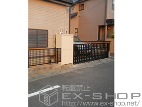 のカーゲート アルシャインII PG型R(ペットガード) Aタイプ ノンレール 片開き 施工例