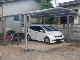 のカーポート レイナツインポートグラン　積雪〜20cm対応 施工例