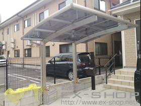 のサイクルポート・駐輪場 レイナポートグランミニ 積雪〜20cm対応 施工例